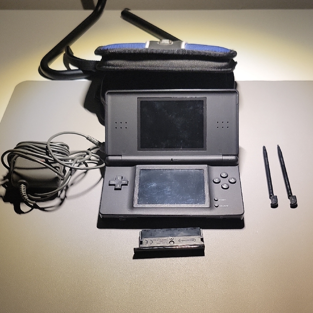 Nintendo DS Lite Charcoal Gray Handheld Console